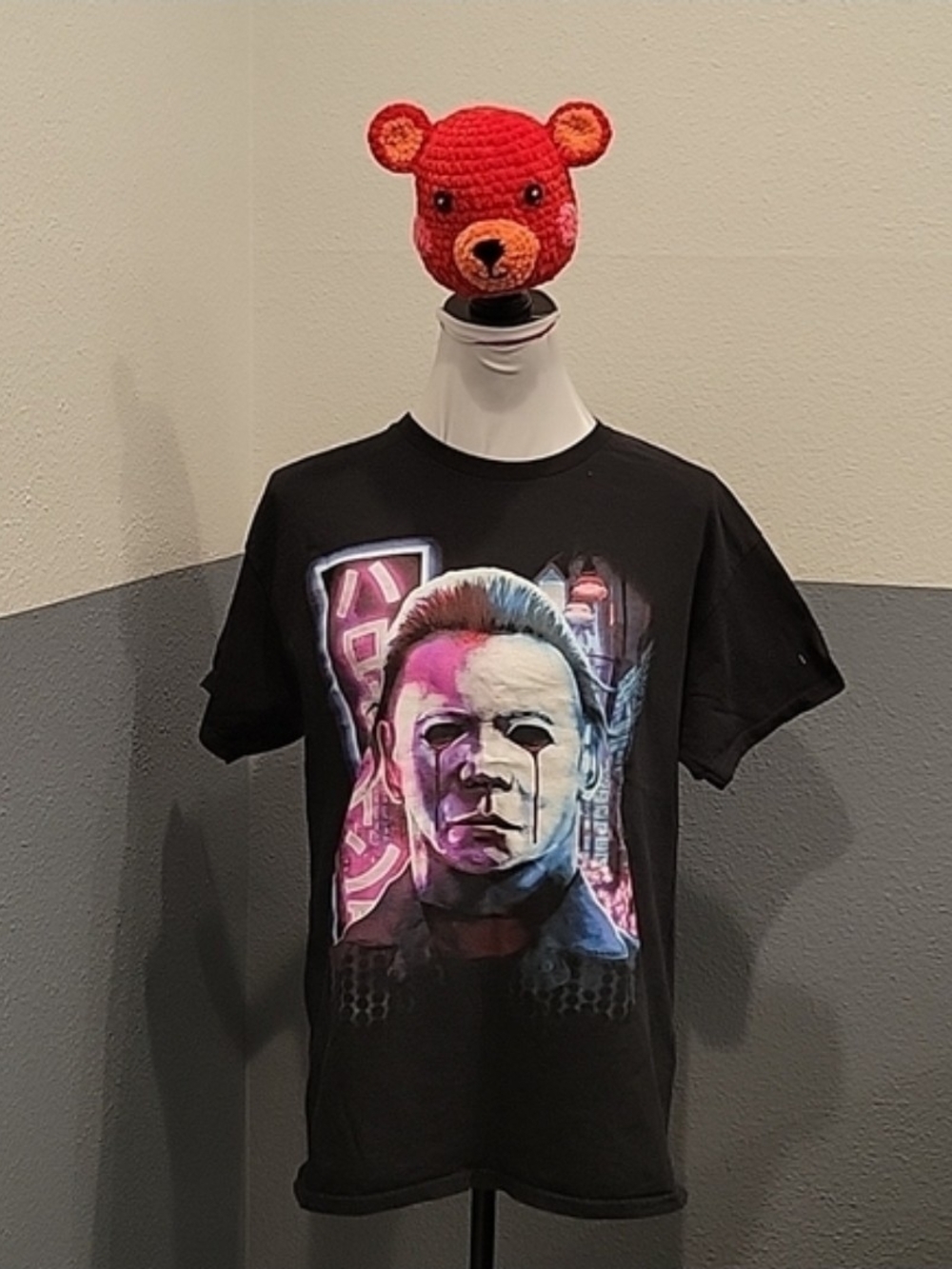 Michael Myers Halloween Movie Graphic Tee Large Horror Theme